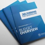 A photo of the 2025-2026 State Budget Overview document